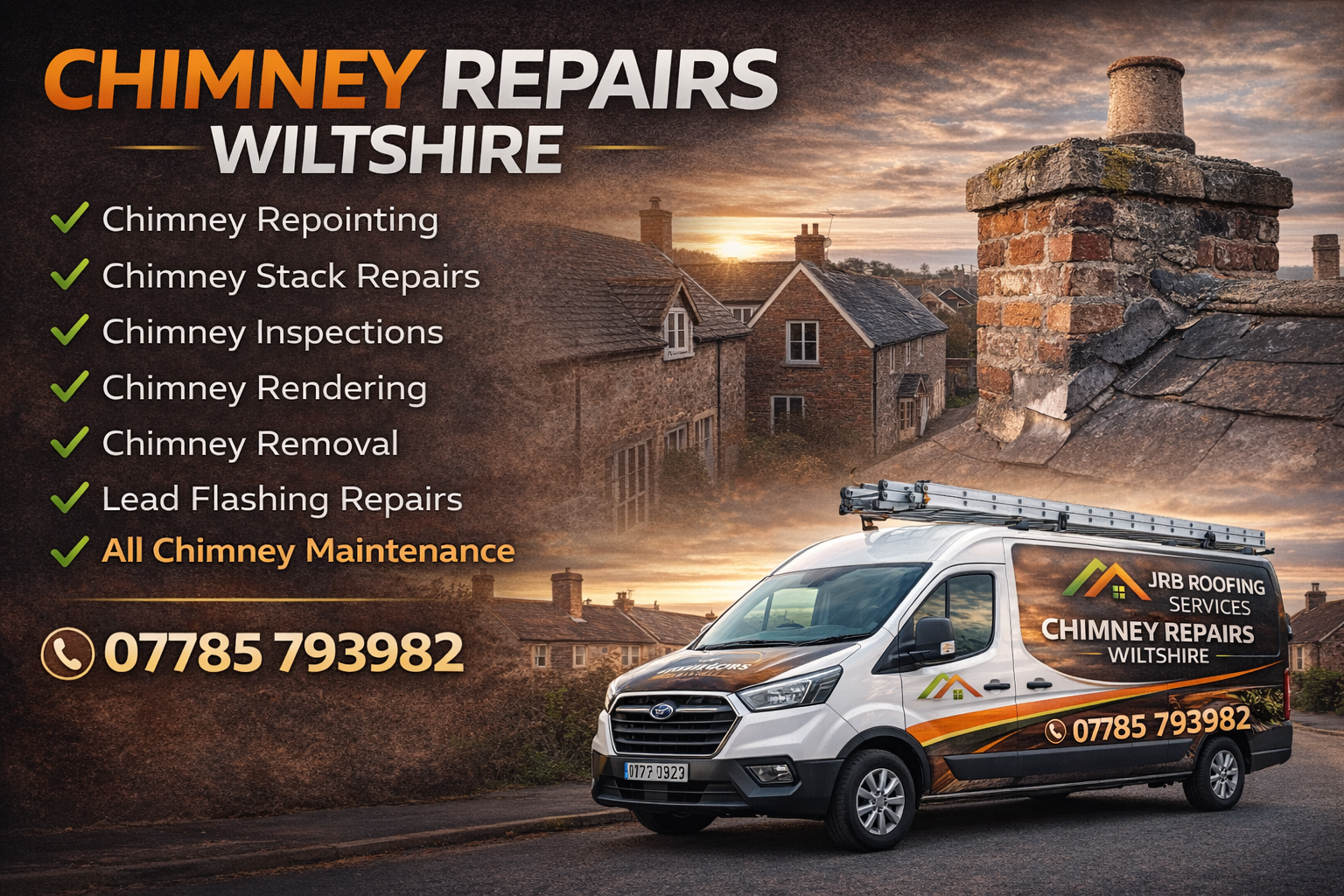 Chimney repairs whiltshire