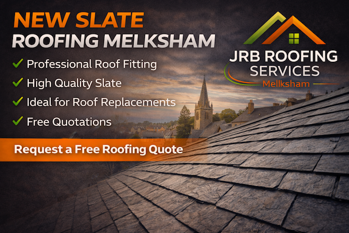 New Slate Roofing in Melksham